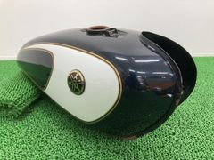 ハーレー スポーツスター バイクタンク 黒と緑のストライプ - メルカリ