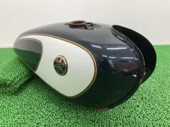 SR400 タンク 紺M 1JR-311*** ヤマハ 純正 中古 バイク 部品 1JR フューエルコック フューエルタンク 燃料タンク 修復素材に コケキズ無しのサムネイル