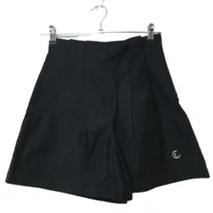 【美品】キャロウェイ キュロットスカート ネイビー ラインストーンロゴ サイドファスナー レディース S ゴルフウェア Callaway