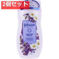 존슨 바디 케어 돌리 미스킨 아로마 밀크 라벤더와 카모마일 향기 200mL 2 개 세트 정리 판매