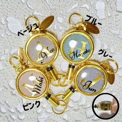 イニシャル+名前　キーリール