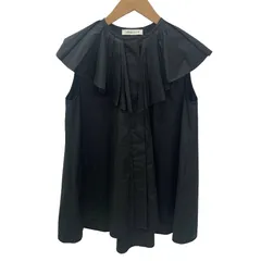 井川遥、蛯原友里着用デパリエDEPAREILLEラミーツイルラッフルブラウス