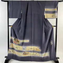 k0475 美品 逸品 粋 京の名工 樽本伊勢蔵 作 姫 手描き 正絹 訪問着