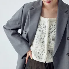 IENA (イエナ) 24011900106030 モールエンブロイダリーベスト レディース ホワイト FREE