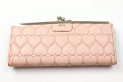 レベッカテイラー 長財布 キルティング ハート がま口 ブランド ウォレット レディース ピンク REBECCA TAYLOR 【中古】のサムネイル