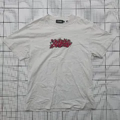◇ ⊃ XLARGE エクストララージ ロゴ入り シンプル 半袖 クルーネック半袖Ｔシャツ サイズＳ ホワイト系 メンズ E  【1508200029498】