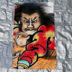 津軽凧絵 伝統的浮世絵風のれん - メルカリ