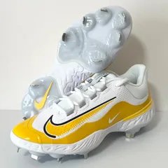 最安値国産NIKE 野球　スパイク　イエロー 靴