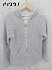 ◇ green label relaxing グリーンレーベル UNITED ARROWS 長袖 ジップアップ パーカー サイズ40 グレー レディース 【中古】 【1002800481484】