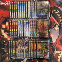 2134　赤白アーマード　コンプオフ　デュエマ　デッキ