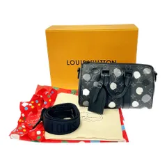 【新品未使用最安値】草間彌生　ルイヴィトン　キーポル・バンドリエール 25 残少！LV × YK キーポル・バンドリエール 25 バッグ 草間彌生