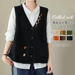 ニットベスト 即購入OK レディース Vネック ベスト 春 秋 前開き ポケット付き ベスト トップス カーディンガン リブニット ノースリーブ セーター 普段着 レイヤード 重ね着 ゆったり 大きいサイズ  体型カバー カジュアル lianmu11