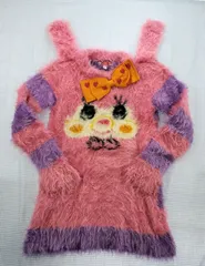 グラグラ GRAND GROUND チュニック ワンピース セーター 130cm 子供服 中古