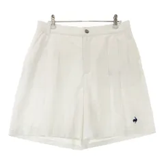 サイズ：LL LE COQ GOLF ルコックゴルフ 2024年モデル 裏地付 ストレッチ キュロットパンツ  ホワイト系 [240101537208] ゴルフウェア レディース ストスト