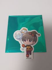 新品　沖田総悟　ミニキャラステッカー　ひらかたパーク　ひらパー　銀魂　ステッカー　シール