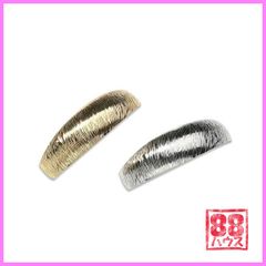 【 2色セット まとめ売り ★】  シンプル メタリック バレッタ スクエア ゴールド シルバー ヘアクリップ ヘア アクセサリー ヘアアクセサリー おしゃれ 大人 ペア お揃い シェア 秋 冬 HA071 韓国