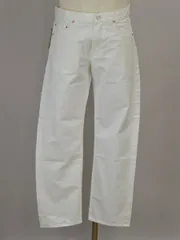 ヤエカ YAECA 8-ST コットン パンツ ストレート 31サイズ ホワイト(WHITE) メンズ j_p F-L7603のサムネイル