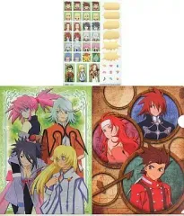 【中古】クリアファイル テイルズ オブ シンフォニア クリアファイル＆ステッカー 「一番くじ テイルズ オブ シリーズ2」 G賞