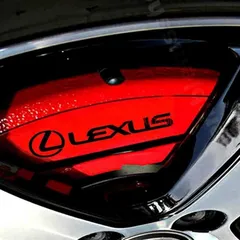 LEXUS カスタム 耐熱デカール ステッカー ◇ ブレーキキャリパー/カバー ドレスアップ CT IS UX NX GS HS RC ES LS F