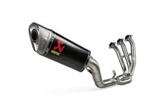 AKRAPOVIC　レーシングライン【カーボン】 MT-09/SP(21-23)　フィッティングキット(P-HF1596)セット　PLOT国内正規品