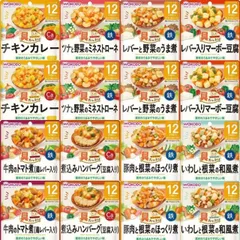 和光堂 離乳食 ベビーフード グーグーキッチン 12か月頃から 8種 アソート 食べ比べセット Bセット 2個