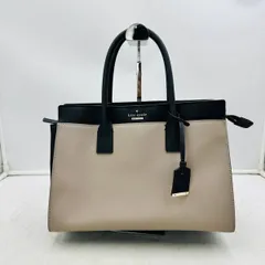 【❗️✨美品✨❗️】kate spade レザーバッグ 2WAY仕様 バイカラー 通勤通学OK シンプル上品