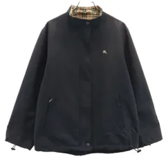 BURBERRY GOLF バーバリーゴルフ ブルゾン L チャコールグレー ジャケット 裏メッシュ レディース 古着