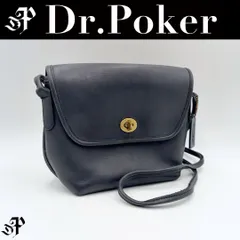 【美品】COACH オールドコーチ ターンロック レザー ショルダーバッグ