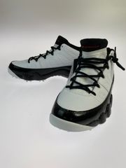 【中古品】NIKE ナイキ AIR JORDAN 9 GOLF FJ5934-100 エアージョーダン９ スニーカー サイズ：US 10 28.0cm カラー：WHITE/BLACK/TRUE RED メンズ 【160-250424-jt-15-min】