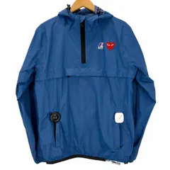 【新品タグ付き】PLAYコムデギャルソン　ナイロンジャケット　ウィンドブレーカー COMME des GARCONS PLAY×K-WAYコラボナイロンジャケット - メルカリ