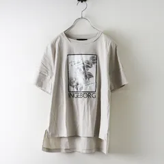 美品 2025SS インゲボルグ INGEBORG カメリアスクエアpt.カットソー 3（9号）＼グレージュ Tシャツ 半袖 トップス【2400014645361】のサムネイル