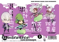【中古】ブックカバー・しおり(キャラクター) 三成・元就・元親・三成＆吉継 クリアしおり2 「まめ戦国BASARA」