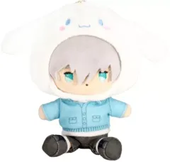 【中古】キーホルダー 凪誠士郎×シナモロール むにゅぐるみマスコット 「ブルーロック×サンリオキャラクターズ」