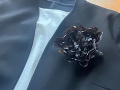 コサージュ　アンティークブラック　入学式　卒業式　結婚式　発表会