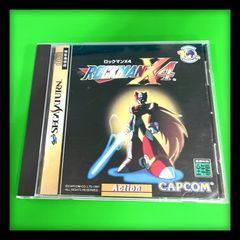 ロックマンX4　セガサターン　カプコン　レトロゲーム