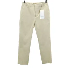 未使用 UNITED ARROWS ユナイテッドアローズ 日本製 スリムパンツ 36 ベージュ レディース 古着