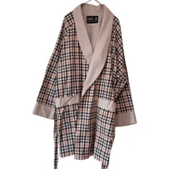 【新品未使用】DAKS コットン紳士ガウン | [ダックス] ガウン メンズ 日本製 ハウスチェック 紳士
