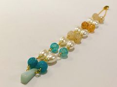 【年末SALE】パール　ビーズネックレス　#N27