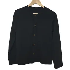 美品　Y´s ワイズフォーリビング　半袖　ウール　カーディガン　ブラック　黒 中古・古着通販】yohji yamamoto+Noir (ヨウジヤマモトプリュス