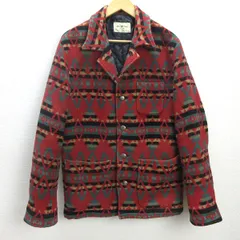 オルテガ　90年代　デッドストック　チマヨ柄　ジャケット　38 ORTEGA's (オルテガ）ラグジャケット サイズ38 メンズ ※チマヨ