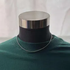 《45cm》シルバー ボールチェーンネックレス メンズ レディース アクセサリー