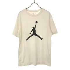 エアジョーダン プリント 半袖 Tシャツ L ホワイト AIR JORDAN NIKE メンズ