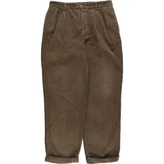 古着 90年代~ トミーヒルフィガー TOMMY HILFIGER ツータック コーデュロイパンツ メンズw35相当 ヴィンテージ/eaa478815