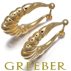 ウノアエレ⭐️UNOAERRE ピアス　フープピアス　両耳　K18 YG 408-01.jpg