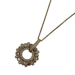 ダイヤモンドネックレス K18YG ジュエリー