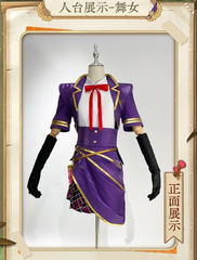 新品未使用 第五人格 コスプレ衣装 調香師 「女王象牙塔シリーズ」 ブルースキン 豪華10点フルセット ゲームキャラクター完全再現 高品質デザイン 仮装 イベント用 撮影会 舞台衣装 推し活 ハロウィ