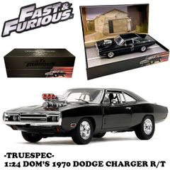 JADATOYS - TRUSPEC - 1:24ワイルドスピードダイキャストカー DOM's 1970 DODGE CHARGER R/T