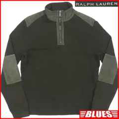 ラルフローレン スウェット 古着 メンズ トレーナー 緑 M カーキTY2938