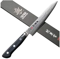 KC-204 関兼常 35層ダマスカス鋼 口金付POM柄 ペティ 全長265 - メルカリ