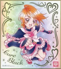 【中古】食玩 雑貨 14.キュアブラック(箔押し) 「プリキュア 色紙ART2」